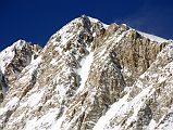 22 Shishapangma Southwest Face Close Up Afternoon From Just Before Southwest Advanced Base Camp The Southwest Face of Shishapangma gets closer as we near Shishapangma Southwest Advanced Base Camp.